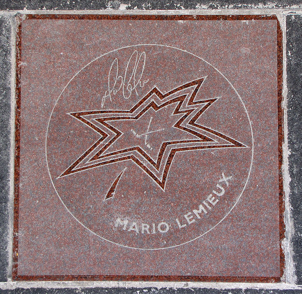 File:Mario Lemieux star on Walk of Fame adjusted.jpg