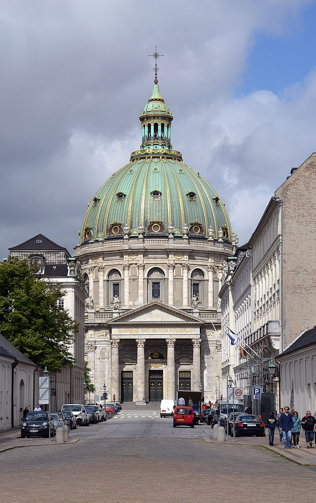 Eglise de marbre à Copenhague - Photo de Pudelek