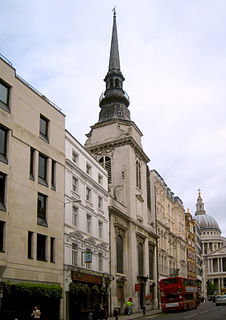 St Martin, Ludgate Church in London, England