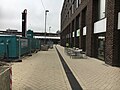 Massaquoipassage, Blick von der Drosselstraße auf den U/S-Bahnhof Barmbek (Nordseite)