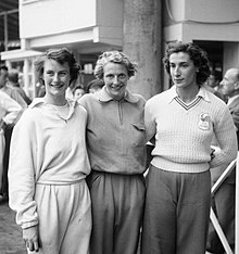 Maureen Gardner, Fanny Blankers-Koen, Micheline Ostermeyer 1950.jpg