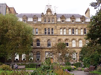 Mersey Chambers, headquarters of the Harrison Line purpose built in 1878 Mersey Chambers 1.jpg