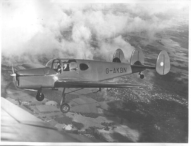 M38 Miles Messenger G-AKBN photographed c. 1951