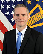 Michael J. Stella, the deputy assistant secretary of Defense for Senate Affairs poses for a command portrait in the Army portrait studio at the Pentagon in Washington Nov. 4, 2013 131104-A-SS368-001.jpg