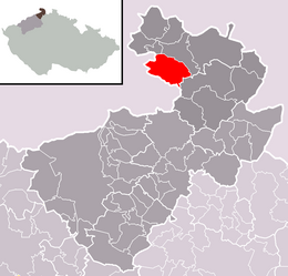 Mikulášovice - Carte