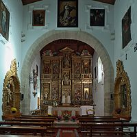 Santa Sofía monasterioa, erretaula nagusia.