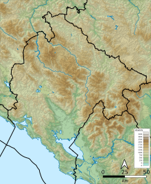 Topographic map of Montenegro MontenegroMapaTopografico.svg