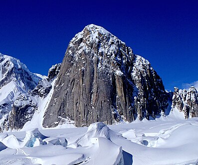 Mount Barrille as it appears in Frederick Cook's book To the Top of the Continent (1908)