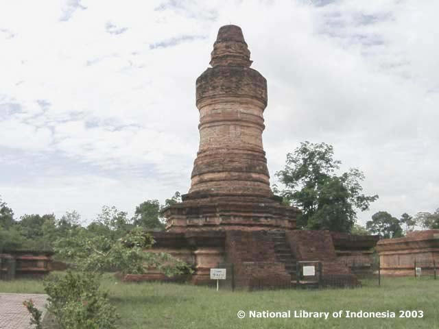 Muara Takus temple in Kampar, believed to be a remnant of the Srivijaya empire.