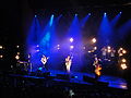 Mumford & Sons, seen during a liver performance at Brighton Dome, Brighton, East Sussex.