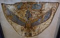 Mummy cartonnage fragment with sun god Ra, Egypt, El-Lahun or El-Hibe, 946-660 BC, stuccoed linnen cartonnage, A 1313 - Martin von Wagner Museum - Würzburg, Germany - DSC05304.jpg