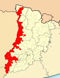 Miniatura para Municipios de Leida que mugan con Aragón