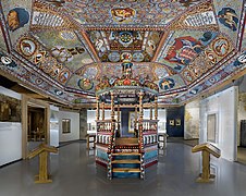 Museum of the History of Polish Jews in Warsaw Main exhibition Gwoździec synagogue.jpg