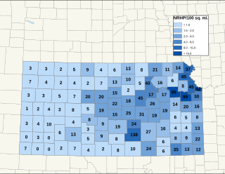 <span class="mw-page-title-main">National Register of Historic Places listings in Kansas</span>