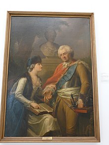 Portrait of Stanislaw Poniatowski and Konstancja Czartoryska National Museum in Poznan - rodzice krola Poniatowskiego.JPG