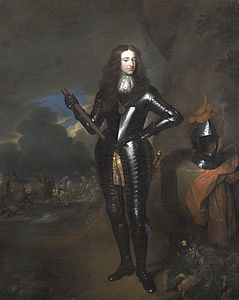 Caspar Netscher, William III, King of England, Prince of Orange and Nassau (1650–1702), ca. 1672–89, after whom the name Nassau Hall and the color orange to represent Princeton were chosen※