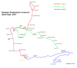 Netzplan Straßenbahn Innsbruck 09-2007.png