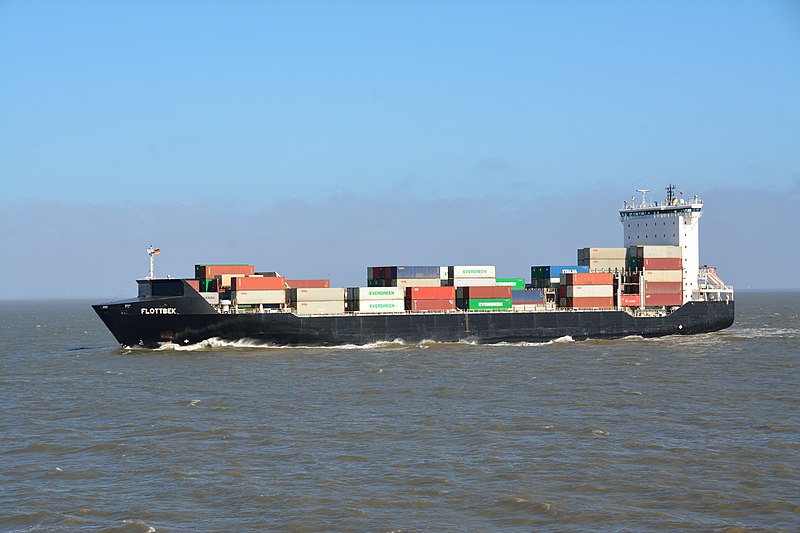 File:Niedersachsen, Cuxhaven, Containerschiff Flottbek NIK 8886.JPG