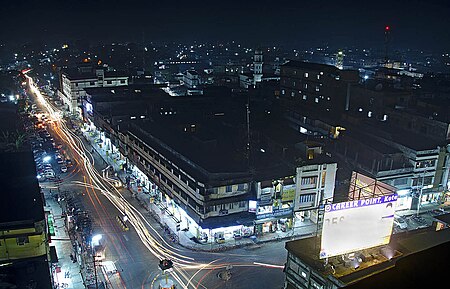 Night view of Dibrugarh.jpg