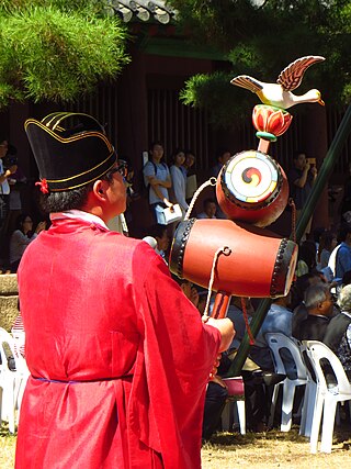 <span class="mw-page-title-main">Nodo (drum)</span> Type of ritual Korean drum