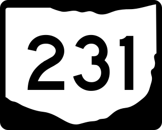 <span class="mw-page-title-main">Ohio State Route 231</span> State highway in northwestern Ohio, US