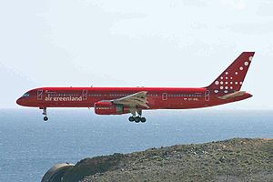 OY-GRL 2 B757-236 Air Greenland LPA 06FEB09 (6687100647).jpg