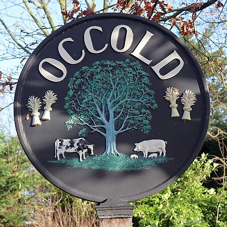 Occold Village Sign