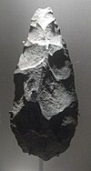 Hand axe from Olduvai Gorge<br/>Over a million years old