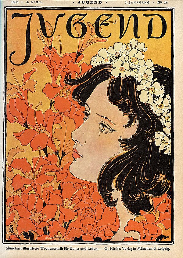 1896 cover by Otto Eckmann.