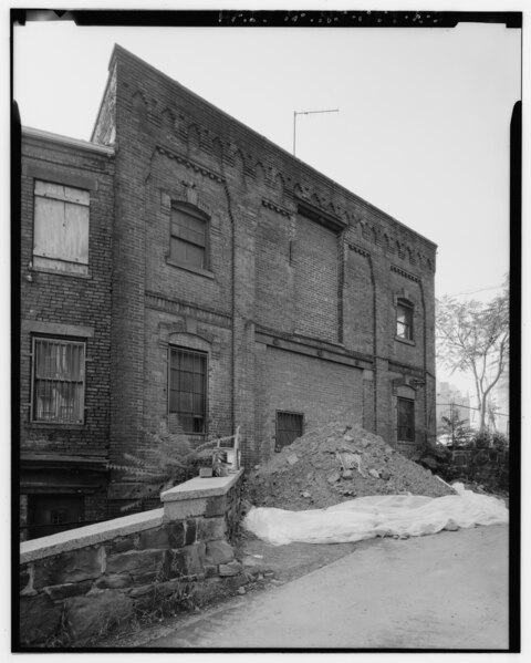 File:P. Ballantine and Sons Brewery, Stable, 967-971 McCarter Highway, Block 17, Lot 34, Newark, Essex County, NJ HABS NJ,7-NEARK,46A-3.tif