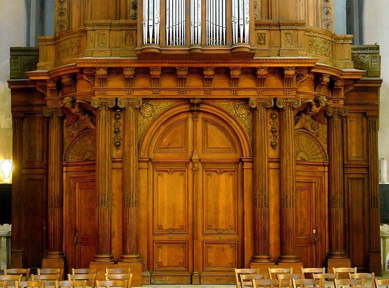 File:P1280184 Paris IV eglise ND Blancs Manteaux orgue buffet rwk.jpg