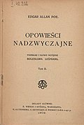 Edgar Allan Poe Opowieści nadzwyczajne tom II