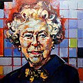 Painting of Queen Elizabeth II by Lorena Ziraldo 2014.jpg