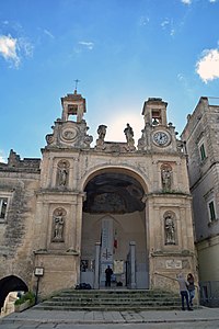 Palazzo del seat, aujourd'hui siège du Conservatoire de Matera, du nom du compositeur Egidio Romualdo Duni.jpg