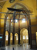 La nef, vue dans l'abside.