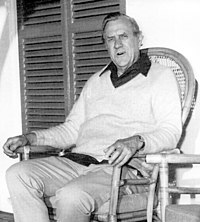 Patrick White became the first Australian to be awarded the Nobel Prize in Literature in 1973. Patrick White 1973.jpg