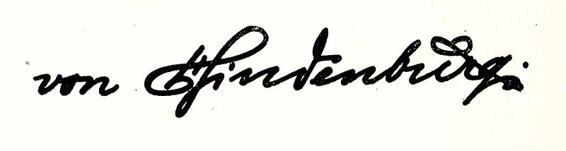 File:Paul von Hindenburg Signatur 1927.jpg