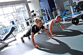 Personal Training at a Gym - Pushups Category:...
