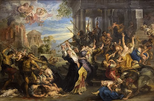 Peter Paul Rubens (1577-1640) Kindermoord te Bethlehem - Alte Pinakothek 25-01-2017