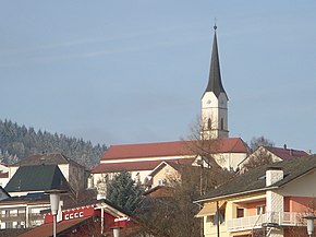 Die katholische Pfarrkirche St. Margareta