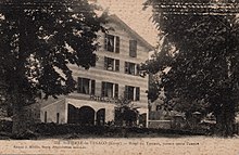 Carte postale de l’hôtel du Torrent.