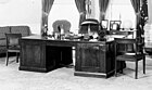 The Theodore Roosevelt desk in the Truman Oval Office