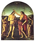 Thumbnail for Baptism of Christ (Perugino, Città della Pieve)