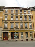 Apartment building in closed development