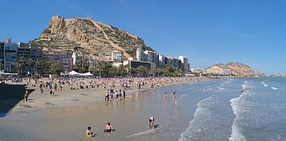 Com arribar a Playa Del Postiguet amb transport públic - Sobre el lloc