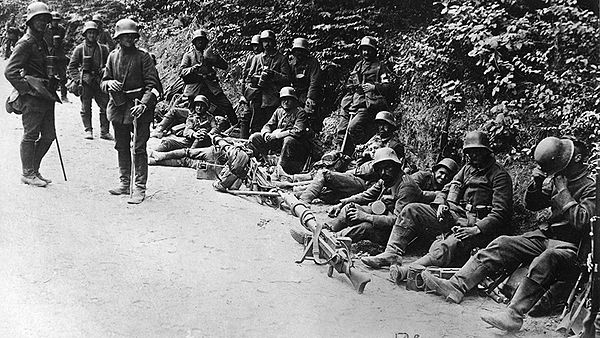 German assault troops at Caporetto