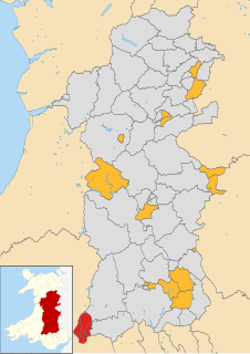 2004 Powys County Council election