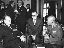 Tito with Afghan king Mohammed Zahir Shah in the Chihil Sutun Palace, Kabul, January 1968 Predsednik Tito sa kraljem Mohamedom Zahirom.jpg