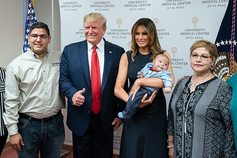 File:President Trump and the First Lady in El Paso, Texas (48490970081).jpg