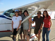 Pilot and family, with their Cessna 172 PrivatePilotC172family.jpg